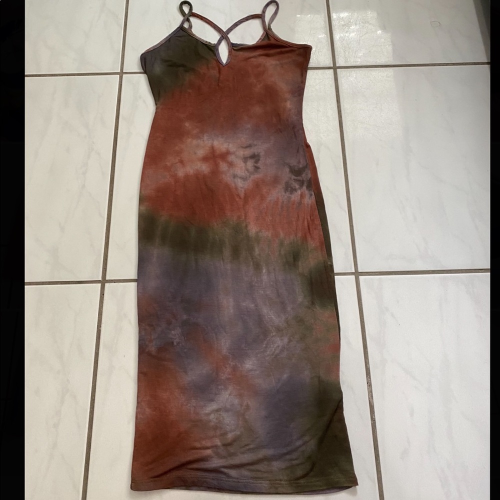 tie dye dress size S